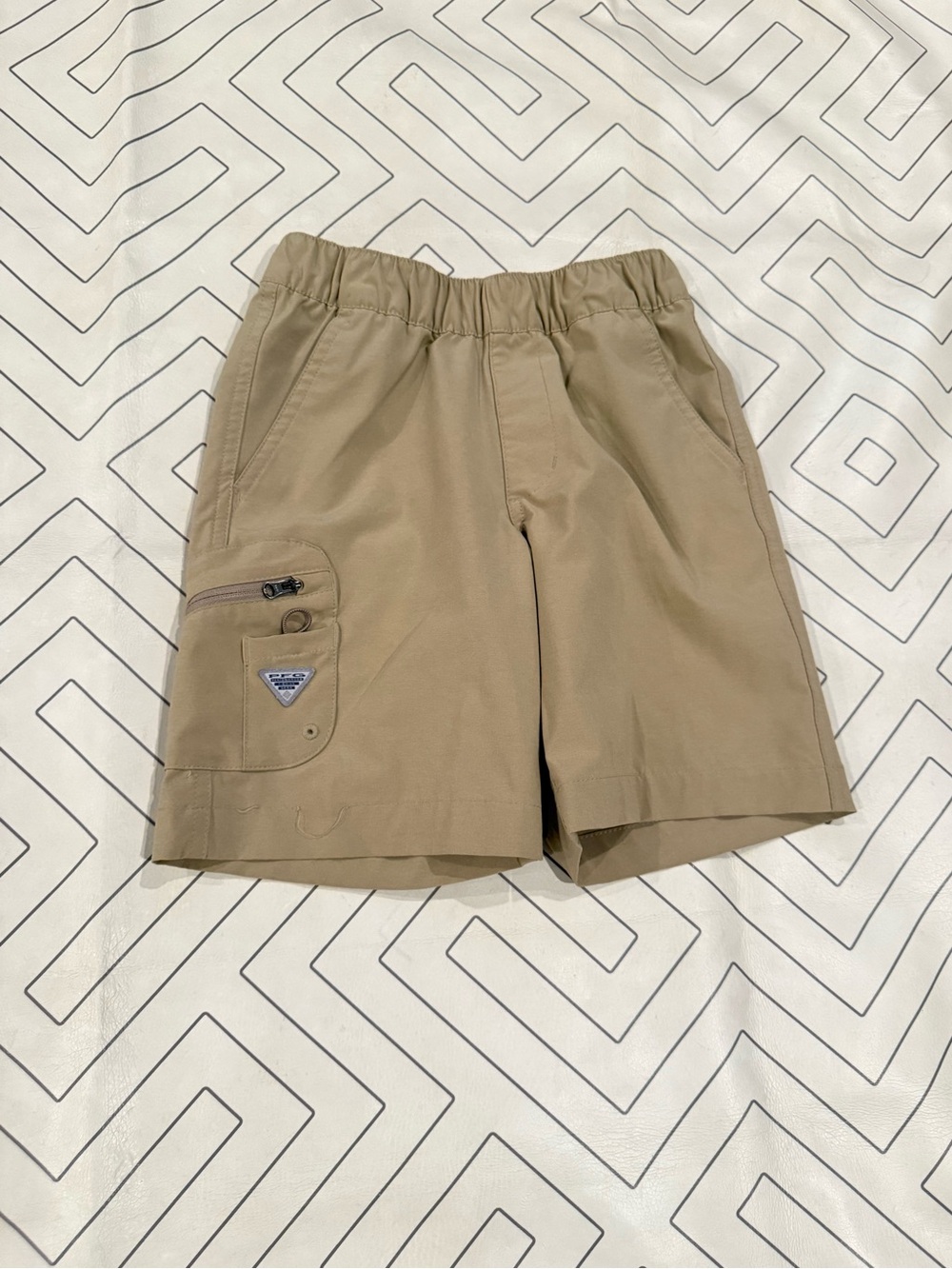 Columbia Khaki Casual Performance Cargo Shorts
